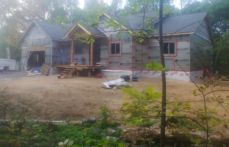 Construction progress