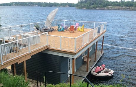 Lake Muskoka Boathouse