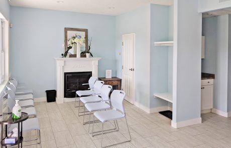 Medical office waiting room renovation